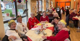 ACT Lunch club people in cafe