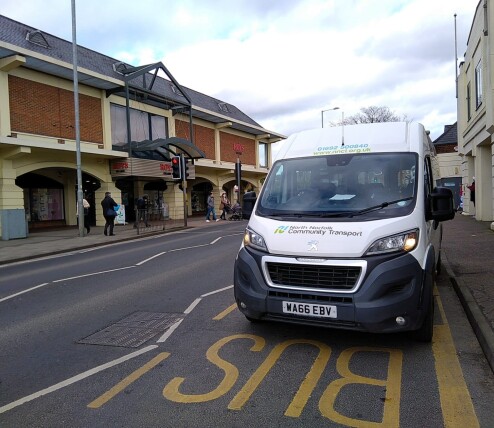 Bus at Roys